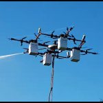 Drone Bombeiro sendo textado na Austria